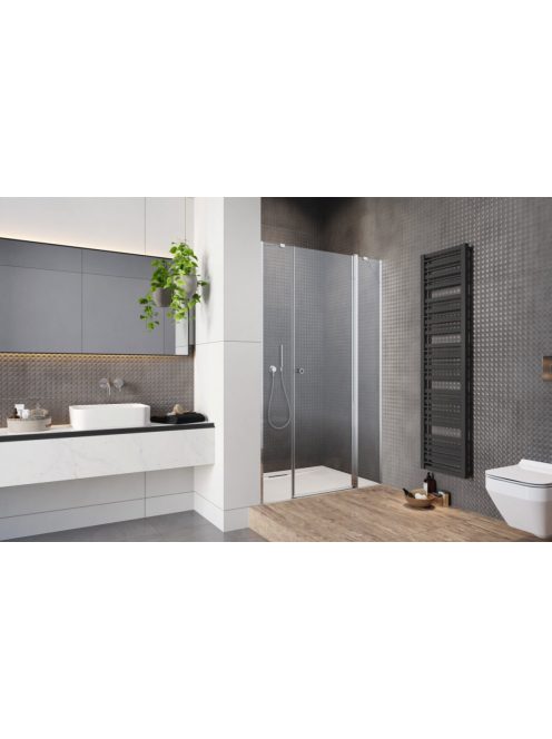 Radaway Eos DWJS II zuhanyajtó 120 átlátszó jobbos