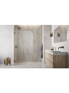   Radaway Essenza Pro Brushed GunMetal Walk-in szálcsiszolt fegyvermetál zuhanyfal 100 átlátszó