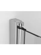 Radaway Eos PDD II íves zuhanykabin 80x90 átlátszó