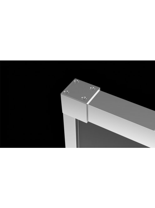 Radaway U toldóprofil Idea ajtó szett króm