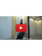 Radaway Idea KDD szögletes zuhanykabin 75x90 átlátszó