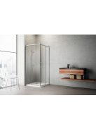 Radaway Idea KDD szögletes zuhanykabin 75x90 átlátszó