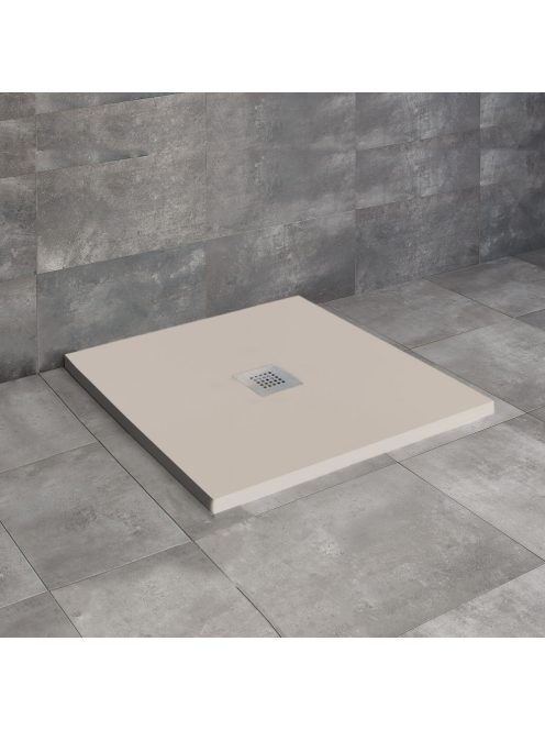 Radaway Kios C szögletes lapos zuhanytálca 90x90 fekete