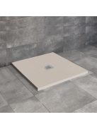 Radaway Kios C szögletes lapos zuhanytálca 90x90 szürke
