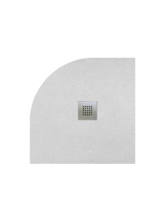 Radaway Kios A íves lapos zuhanytálca 80x80 szürke