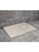 Radaway Kios F szögletes lapos zuhanytálca 100x80 beige