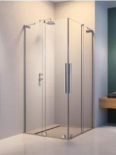   Radaway Furo SL KDD szögletes zuhanykabin 100x100 átlátszó