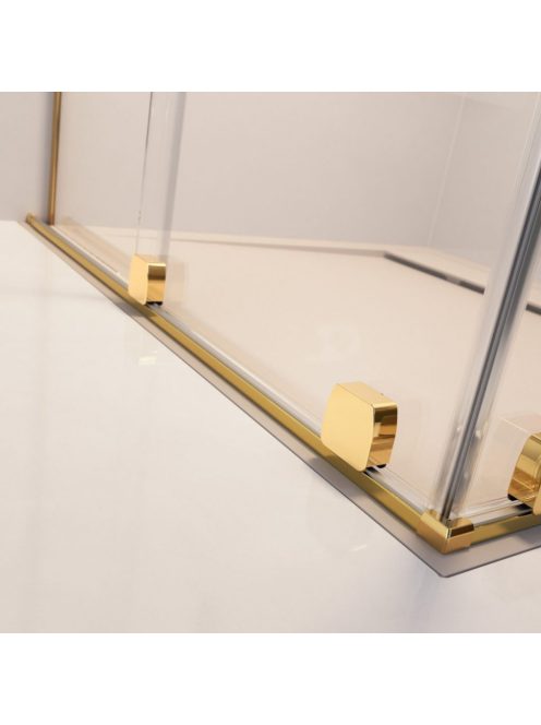 Radaway Furo SL Gold DWJ arany zuhanyajtó 90 átlátszó balos