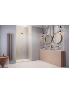   Radaway Furo SL Gold DWJ arany zuhanyajtó 100 átlátszó jobbos