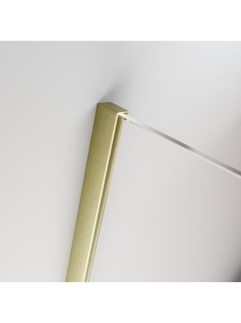 Radaway Furo SL Brushed Gold DWJ szálcsiszolt arany zuhanyajtó 110 átlátszó balos