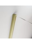 Radaway Furo SL Brushed Gold DWJ szálcsiszolt arany zuhanyajtó 110 átlátszó jobbos