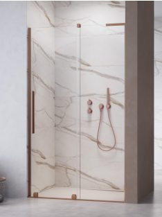   Radaway Furo SL Brushed Copper DWJ szálcsiszolt réz zuhanyajtó 110 átlátszó balos