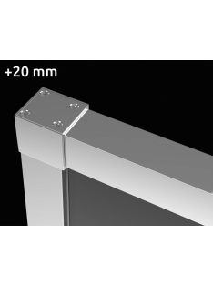 Radaway U toldóprofil Idea KDJ S1 króm fixfal szett