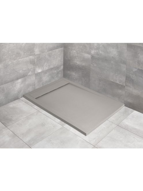 Radaway Teos F lapos szögletes zuhanytálca 210x70 antracit, ajándék szifonnal