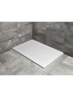   Radaway Teos F lapos szögletes zuhanytálca 180x70 fekete, ajándék szifonnal