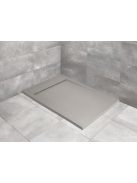 Radaway Teos F lapos szögletes zuhanytálca 210x80 cemento, ajándék szifonnal