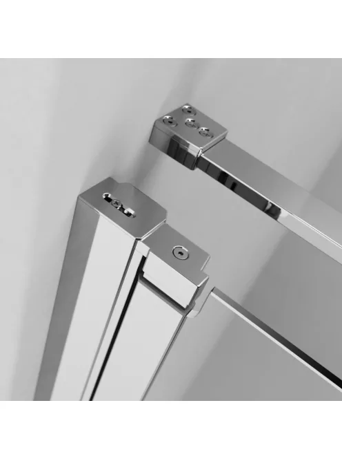 Radaway Nes PTD szögletes zuhanykabin 100x100 átlátszó