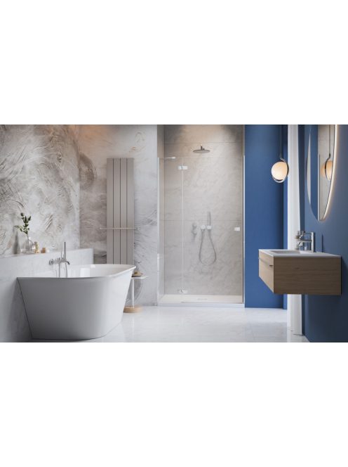 Radaway Fuenta DWJ zuhanyajtó 130 átlátszó balos