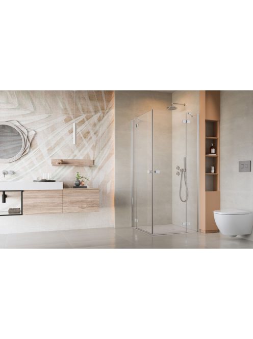 Radaway Fuenta KDD szögletes zuhanykabin 90x100 átlátszó