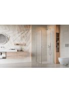 Radaway Fuenta KDD szögletes zuhanykabin 100x80 átlátszó