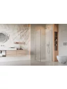 Radaway Fuenta KDD szögletes zuhanykabin 100x90 átlátszó