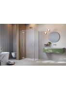 Radaway Fuenta KDJ szögletes zuhanykabin 80x90 átlátszó jobbos