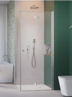   Radaway Fuenta KDJ-B szögletes zuhanykabin 80x80 átlátszó balos