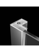 Radaway Fuenta KDJ+S szögletes zuhanykabin 120x70 átlátszó jobbos