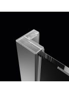 Radaway Torrenta PND kádparaván 120 átlátszó balos