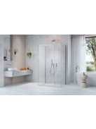 Radaway Fuenta KDJ+S szögletes zuhanykabin 100x80 átlátszó balos