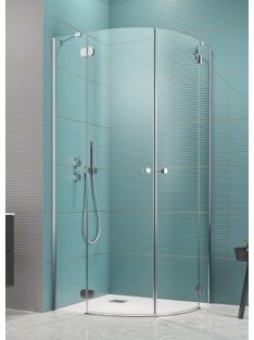 Radaway Torrenta PDD íves zuhanykabin 100x100 átlátszó