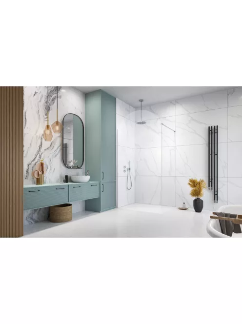 Radaway Volta Walk-in zuhanyfal 100 átlátszó