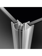 Radaway Torrenta KDJ szögletes zuhanykabin 100x80 átlátszó jobbos