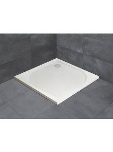   Radaway Paros C lapos szögletes zuhanytálca 100x100 fehér, ajándék szifonnal