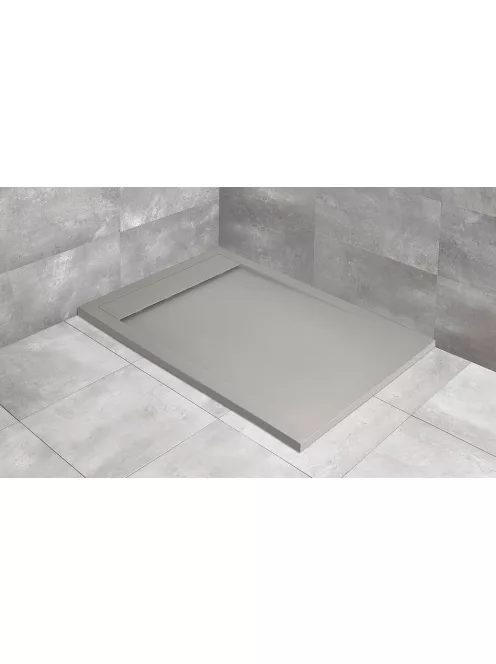 Radaway Teos F lapos szögletes zuhanytálca 90x80 fehér, ajándék szifonnal