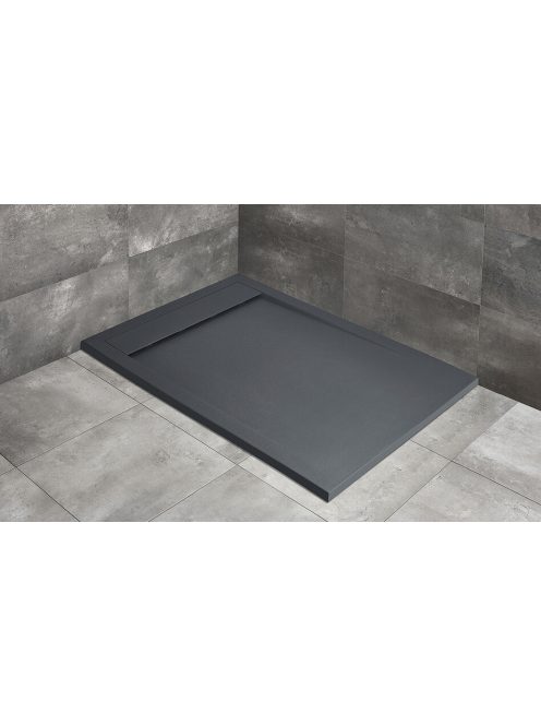 Radaway Teos F lapos szögletes zuhanytálca 140x100 fehér, ajándék szifonnal