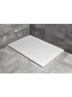   Radaway Teos F lapos szögletes zuhanytálca 100x80 antracit, ajándék szifonnal