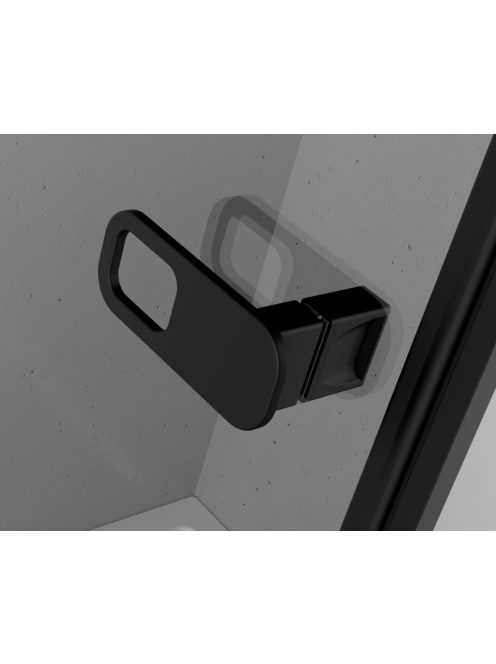 Radaway Opcionális ovális fogantyú fekete