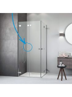 Radaway Kiegészítő fogantyú csuklós ajtóhoz fekete