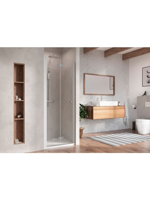 Radaway Nes 8 DWB zuhanyajtó 80 átlátszó jobbos