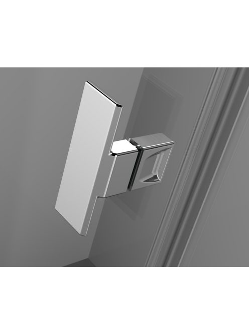 Radaway Nes 8 DWD I zuhanyajtó 105 (60B+45J) átlátszó