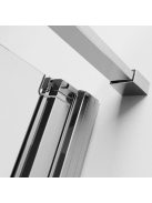 Radaway Nes 8 DWJ II zuhanyajtó 80 átlátszó balos