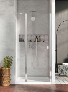 Radaway Nes 8 DWJ II zuhanyajtó 110 átlátszó balos