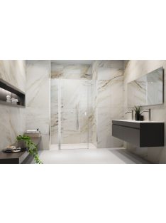 Radaway Nes 8 DWJS zuhanyajtó 130 átlátszó balos