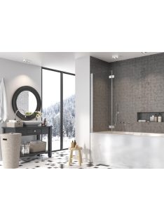 Radaway Nes 8 PND I kádparaván átlátszó jobbos