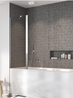 Radaway Nes 8 PND II kádparaván átlátszó jobbos