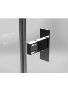 Radaway Nes 8 KDD II szögletes zuhanykabin 100x100 átlátszó