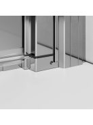 Radaway Nes 8 KDJ II szögletes zuhanykabin 120x90 átlátszó jobbos