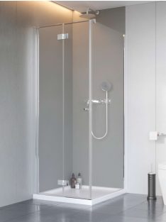   Radaway Nes 8 KDJ-B szögletes zuhanykabin 90x75 átlátszó balos