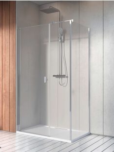   Radaway Nes 8 KDS I szögletes zuhanykabin 100x80 átlátszó balos